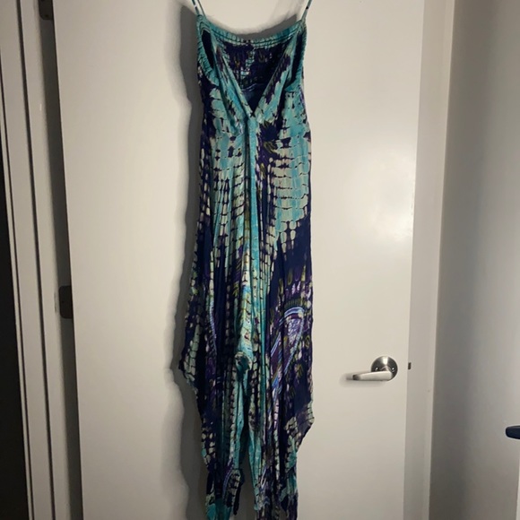 Dresses & Skirts - Blue and Purple Bohemian High Low Dress